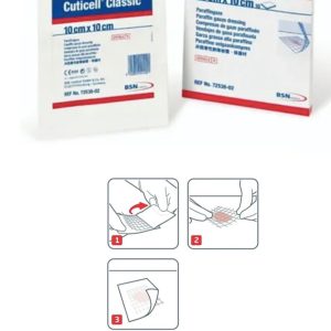 Gasa Parafinada Cuticell Classic 10x10cm